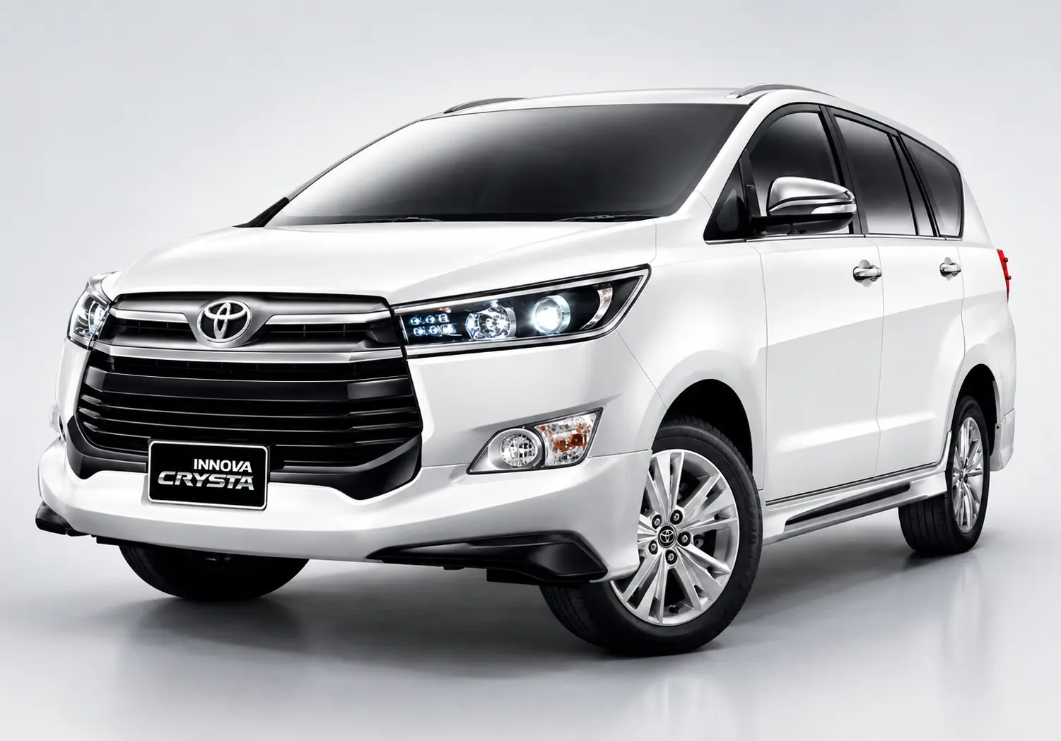 Toyota Innova Crysta SUV for family and outstation trips